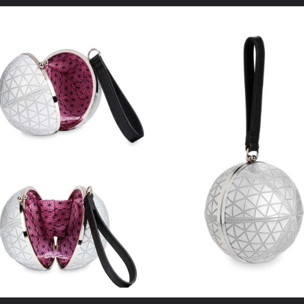 Authentic Disney Epcot Spaceship Earth Clutch/Purse/Wristlet